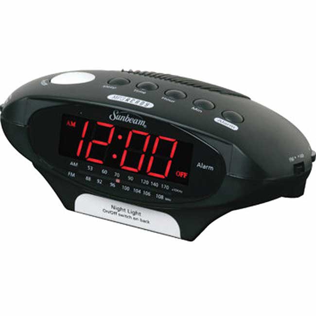 Alarm-clock-radio