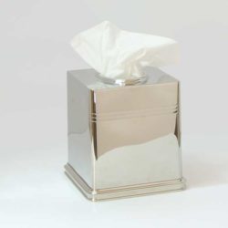 silver-cubic-tissue-box