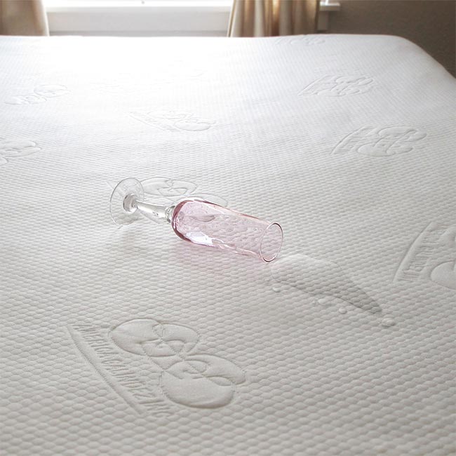 REST LUXURIOUSLY WITH QUILTED MATTRESS PAD  WATERPROOF - ANTI DUST