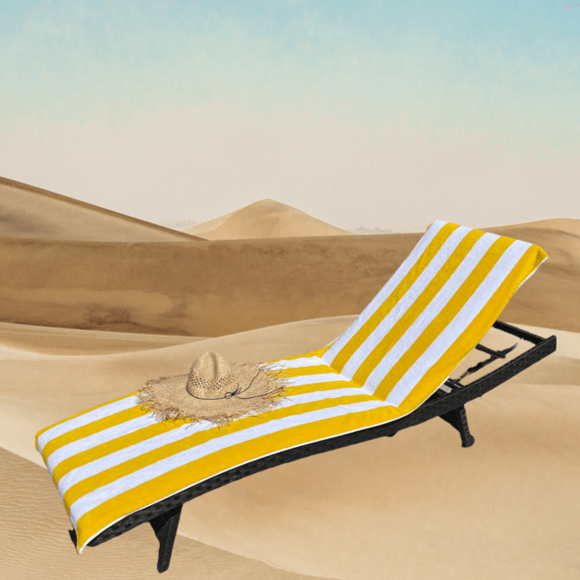 Chaise lounge towel easy to hold