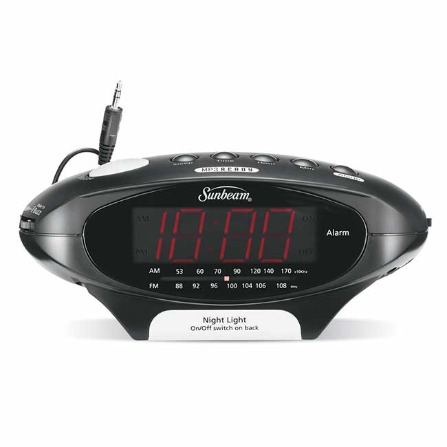 Alarm-clock-radio