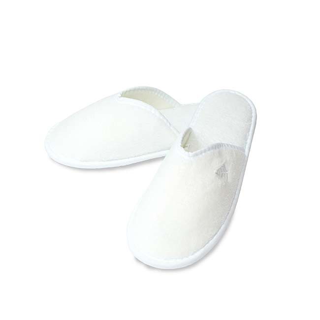 Velour Slippers Close Toe Recycle