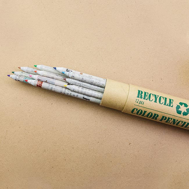 recycled-newspaper-pencils