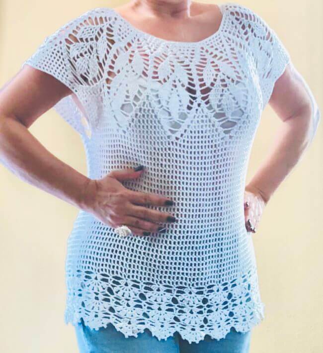 crochet-blouse-long
