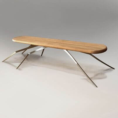 modern-table-made-of-teak-wood