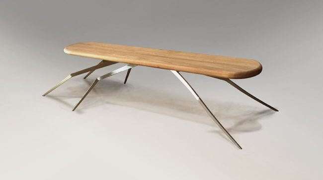 modern-table-made-of-teak-wood