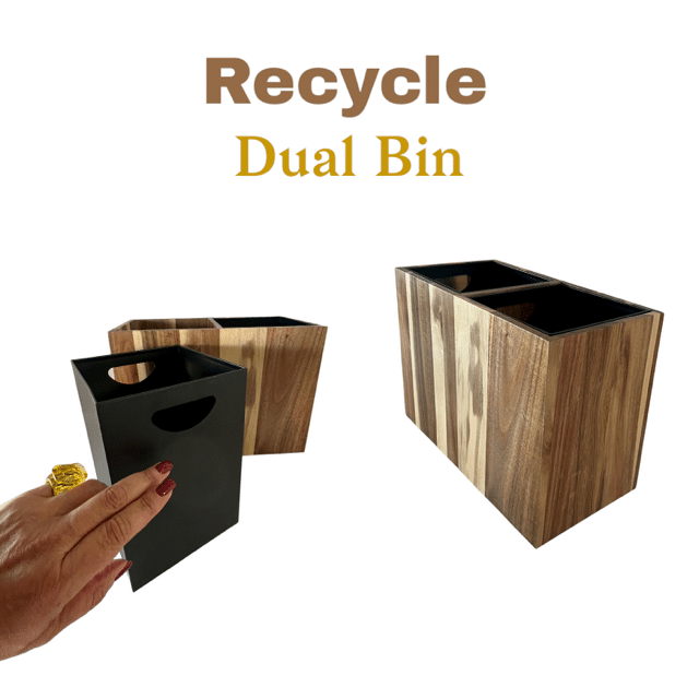Recycle Dual Trash Bin