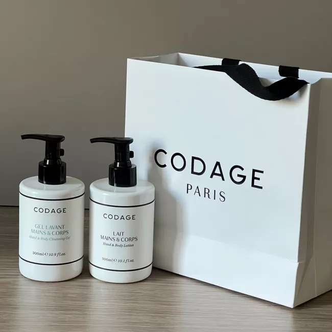 Codage Hand & Body Cleansing Gel and Hand Body Lotion
